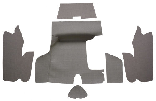 1955-1956 Mercury Custom Trunk Mat Convertible with Boards Burtex