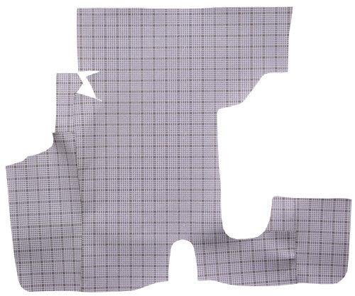 1957-1958 Ford Custom 300 Trunk Mat Fleece