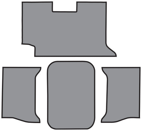 1962-1964 Chevrolet Impala 2DR Convertible Trunk Mat TM Vinyl
