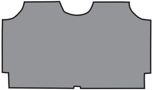 1966-1967 Chevrolet Impala 2DR Coupe Trunk Mat TM Vinyl