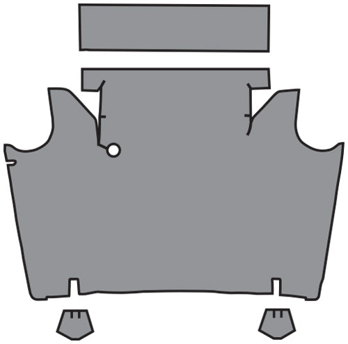 1966-1967 Mercury Comet Trunk Mat Fleece