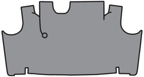 1966-1967 Ford Falcon Trunk Mat TM Vinyl