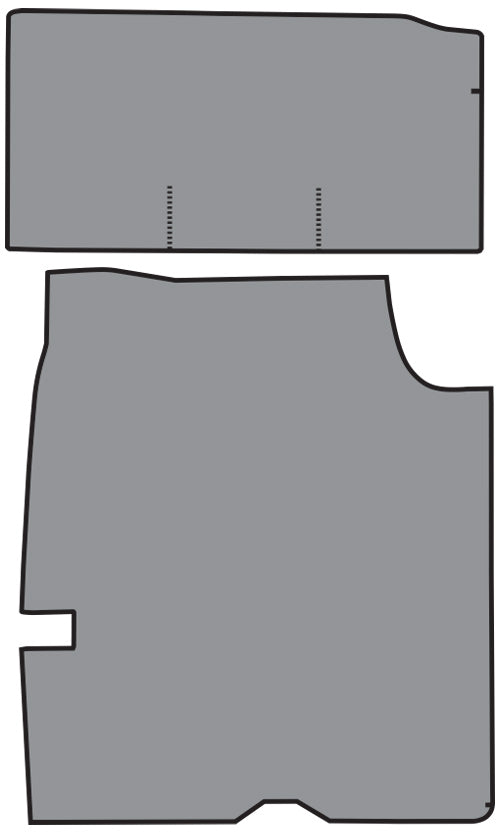 1966-1967 Oldsmobile Cutlass Trunk Mat TM Vinyl