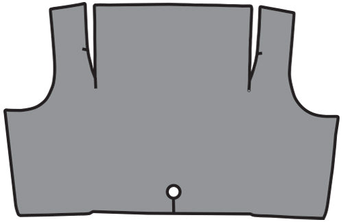 1967-1968 Mercury Cougar Coupe Trunk Mat TM Vinyl
