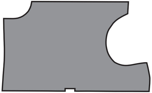 1968-1970 Chevrolet Impala 2DR Convertible Trunk Mat TM Vinyl