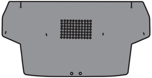 1959-1960 Chevrolet Impala Rear Trunk Board Cardboard