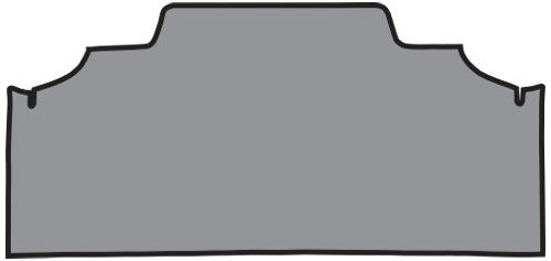 1972-1973 Mercury Montego GT Trunk Mat TM Vinyl