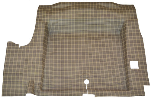 1964-1968 Ford Mustang Coupe/Convertible Molded Trunk Mat TM Vinyl