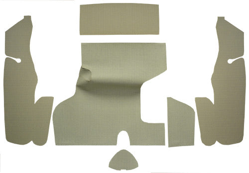 1955-1956 Mercury Custom Trunk Mat Hardtop/Sedan with Boards Burtex