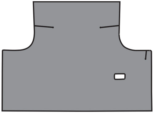 1969-1970 Plymouth Fury Convertible Trunk Mat TM Vinyl