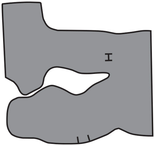 1974 Pontiac Ventura GTO Trunk Mat TM Felt
