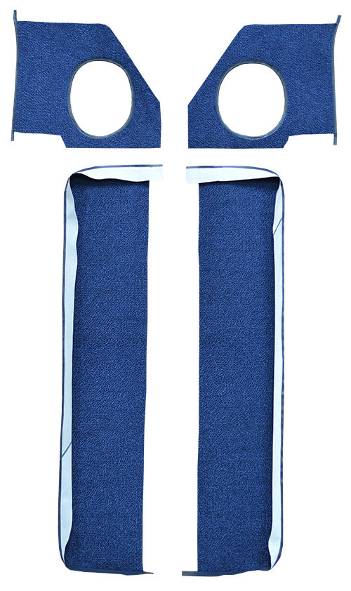 1965 Chevrolet Impala Door & Kick Panel Inserts without Air 2DR Carpet