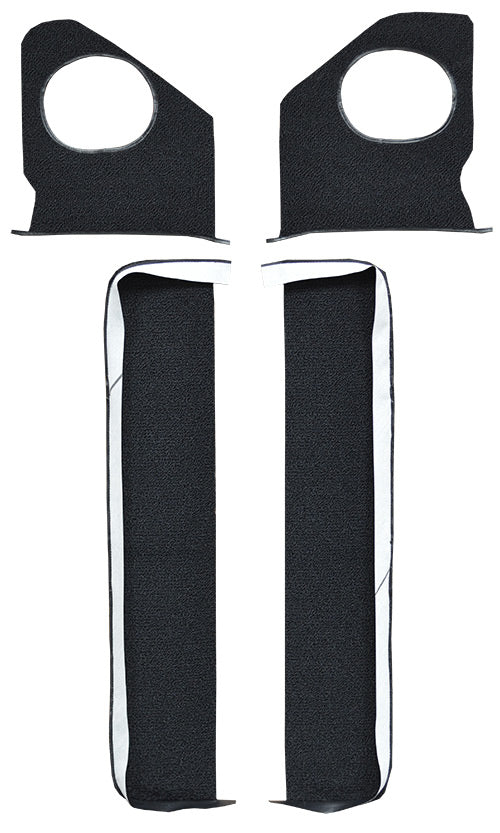 1963-1964 Chevrolet Bel Air Door & Kick Panel Inserts without Air Carpet