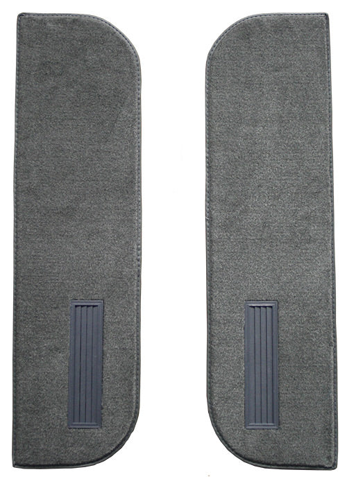 1973 GMC C15/C1500 Pickup Door Panel Inserts on Cardboard w/Vents 2pc Carpet