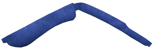 1974-1976 Dodge Dart Auto Console Strip 1pc Carpet