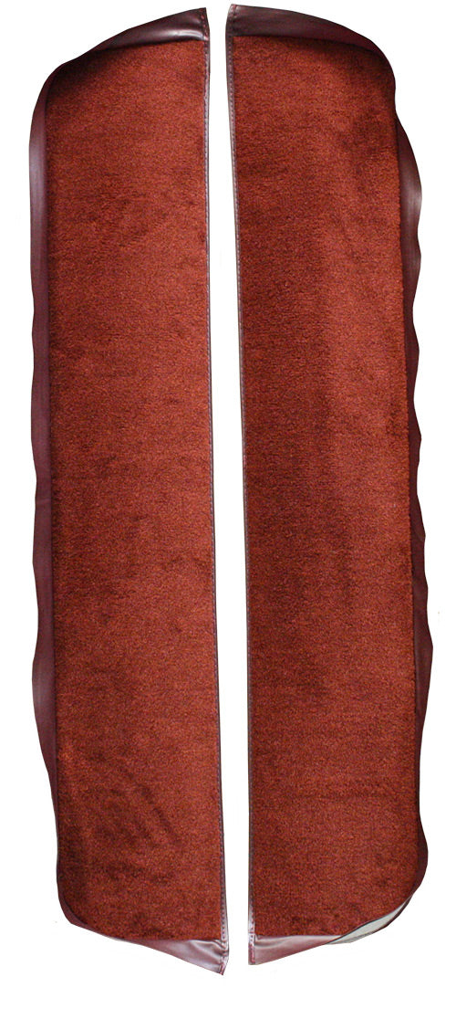 1983-1986 Ford Mustang Convertible Inserts Door Panel 2pc Carpet