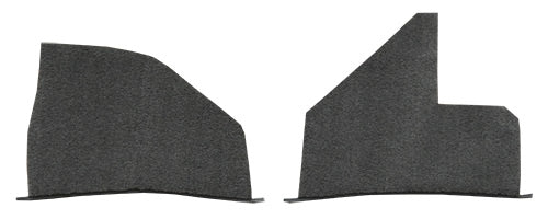 1955-1958 Chevrolet Truck Kick Panel Inserts without Cardboard Carpet