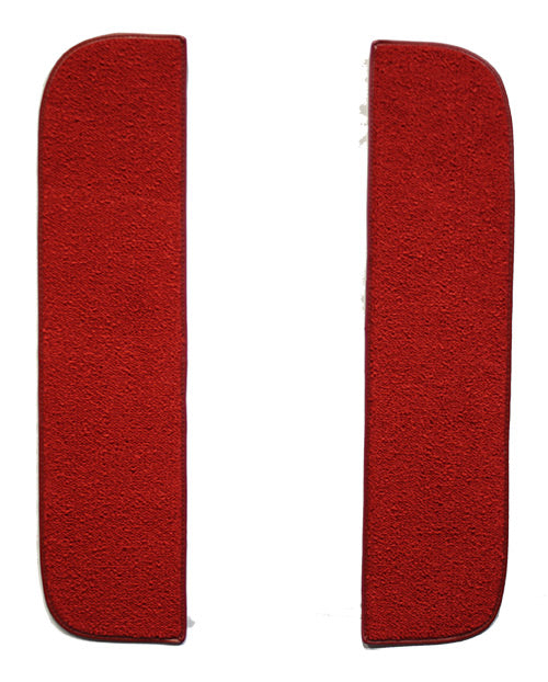 1967-1972 Chevrolet C20 Pickup Door Panel Inserts with Cardboard 2pc Carpet