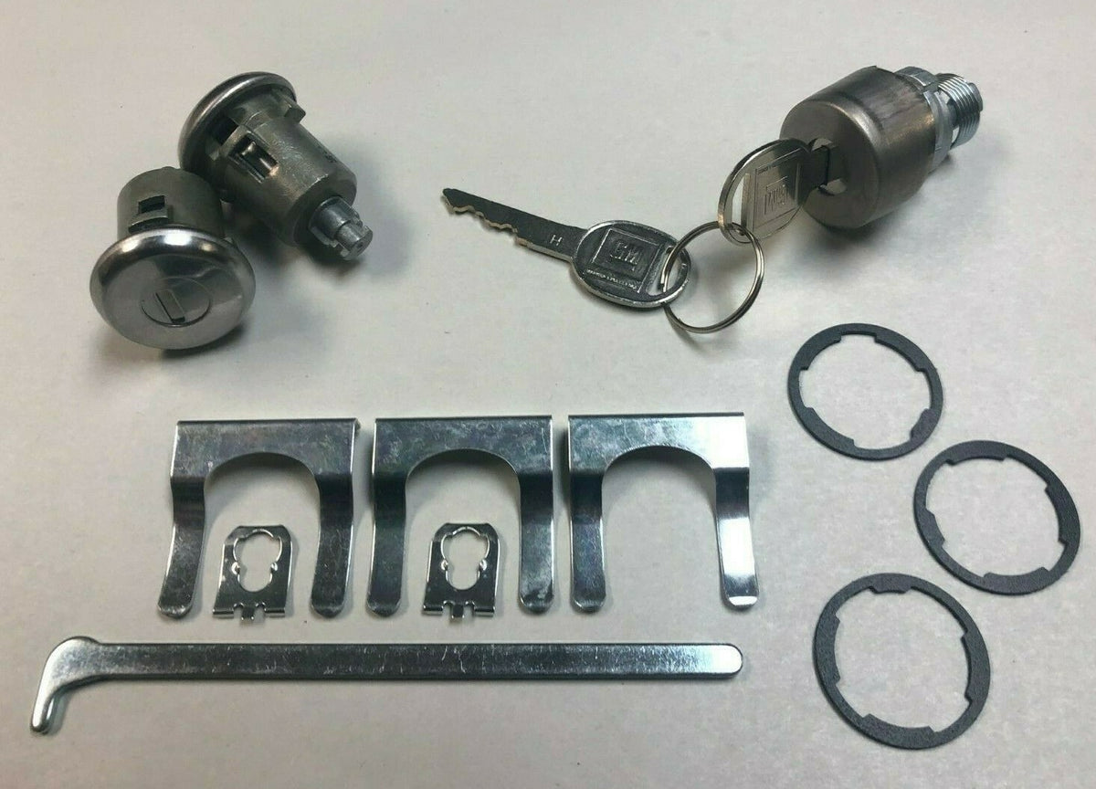 Door & Trunk Lock Set – Fits 1979–1981 Chevrolet Camaro