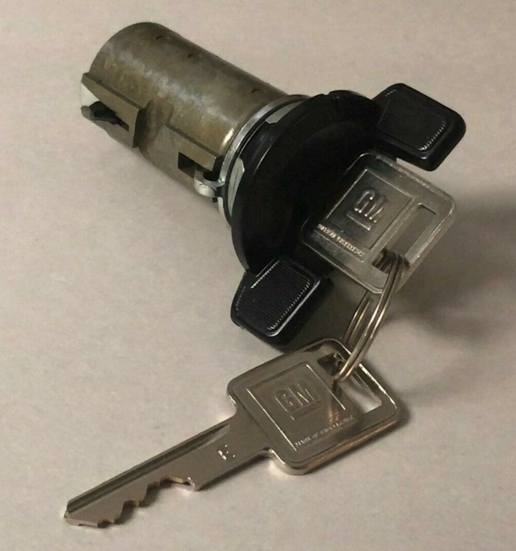 Black Ignition, Door, and Trunk Lock Set with GM Keys – Fits 1979–1989 GM G-Body Vehicles