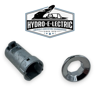 Glove Compartment Lock Assembly with Early GM Pear-Head Keys – Fits 1968–1969 Pontiac Models