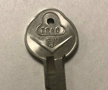 Glove Compartment and Trunk Lock Set with NOS Cadillac Pear-Head Keys – Fits 1967–1968 Cadillac
