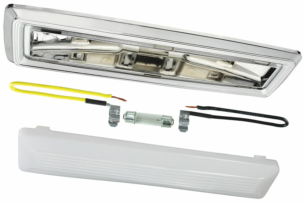 Interior Dome Lamp/Light Assembly with Wiring & Bulb