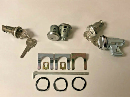 Complete OE Style Lock Set – Fits 1968 Chevrolet Bel Air, Biscayne, Caprice and Impala