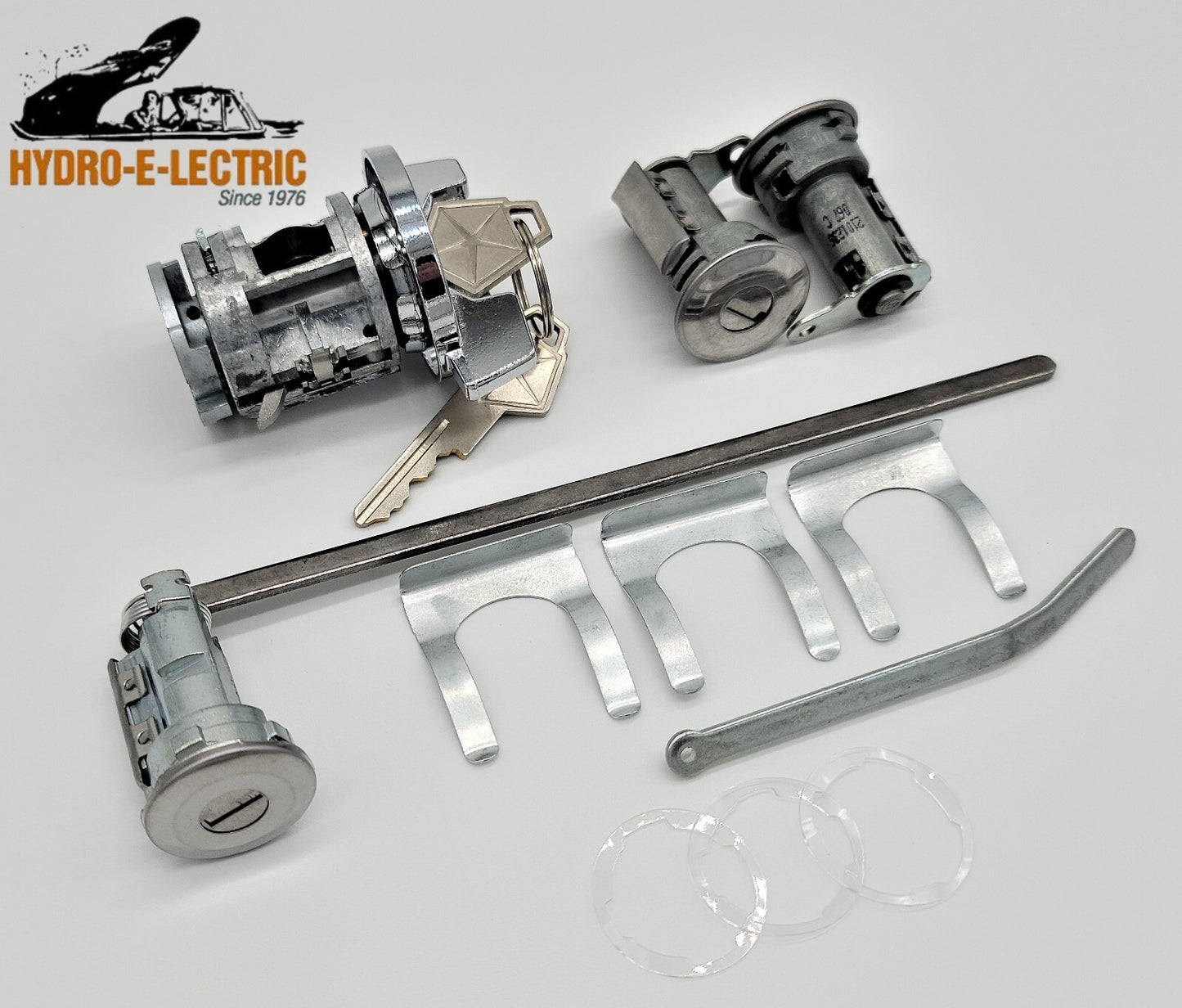 Door & Trunk Lock Set- OE keys 1970-1971 Plymouth & Dodge models