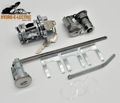 Door & Trunk Lock Set- OE keys 1970-1971 Plymouth & Dodge models