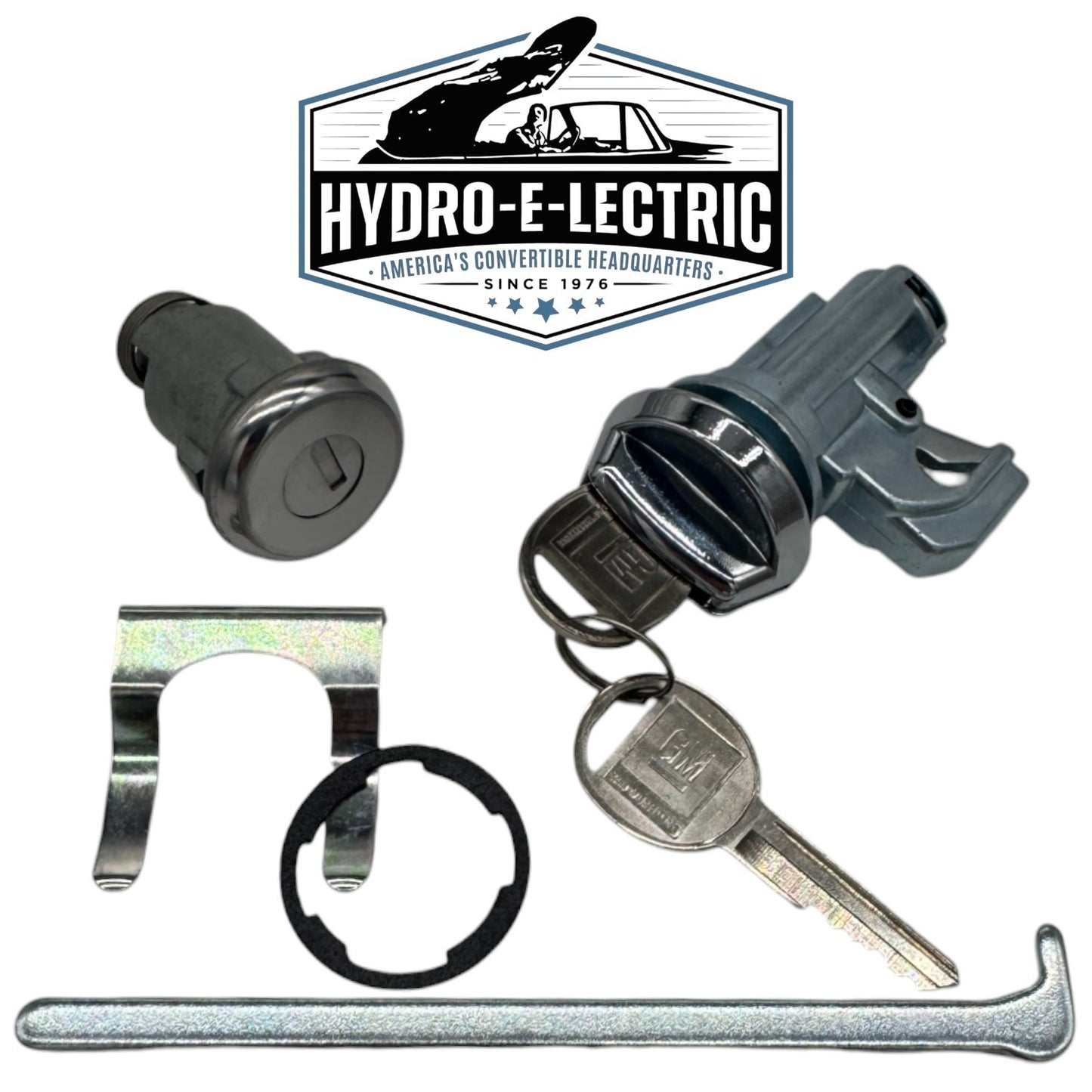 Trunk & Glove Compartment Lock Set – Fits 1970–1990 GM Models