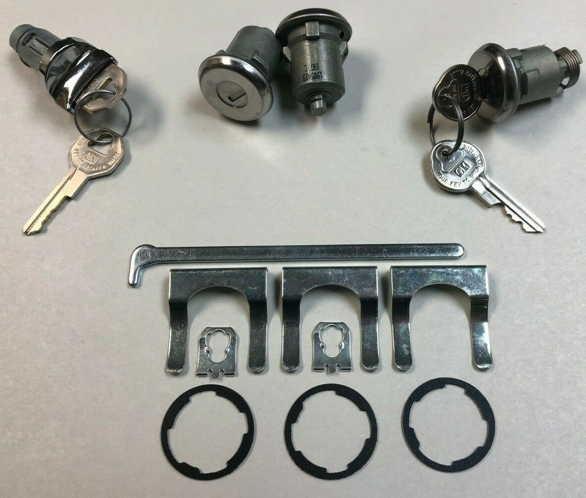 Ignition, Door & Trunk Lock Set – Fits 1962 Buick Skylark and Special