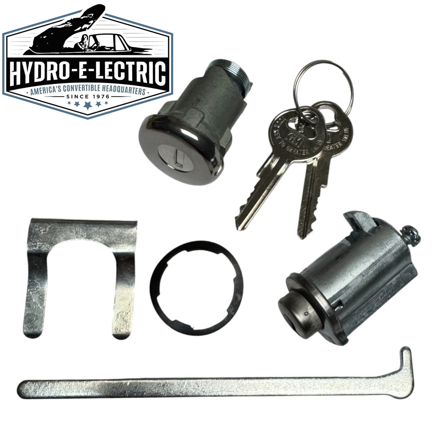 Complete OE Style Lock Set – Fits 1965 Buick Models; 1964–1965 Pontiac Models