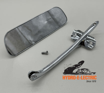 Chrome Interior Rear View Mirror & Bracket 1961-1964 Chevrolet Hardtop & Sedan
