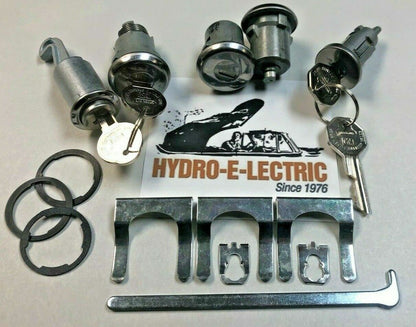Complete OE style Lock Set with GM keys 1968 Camaro & Firebird