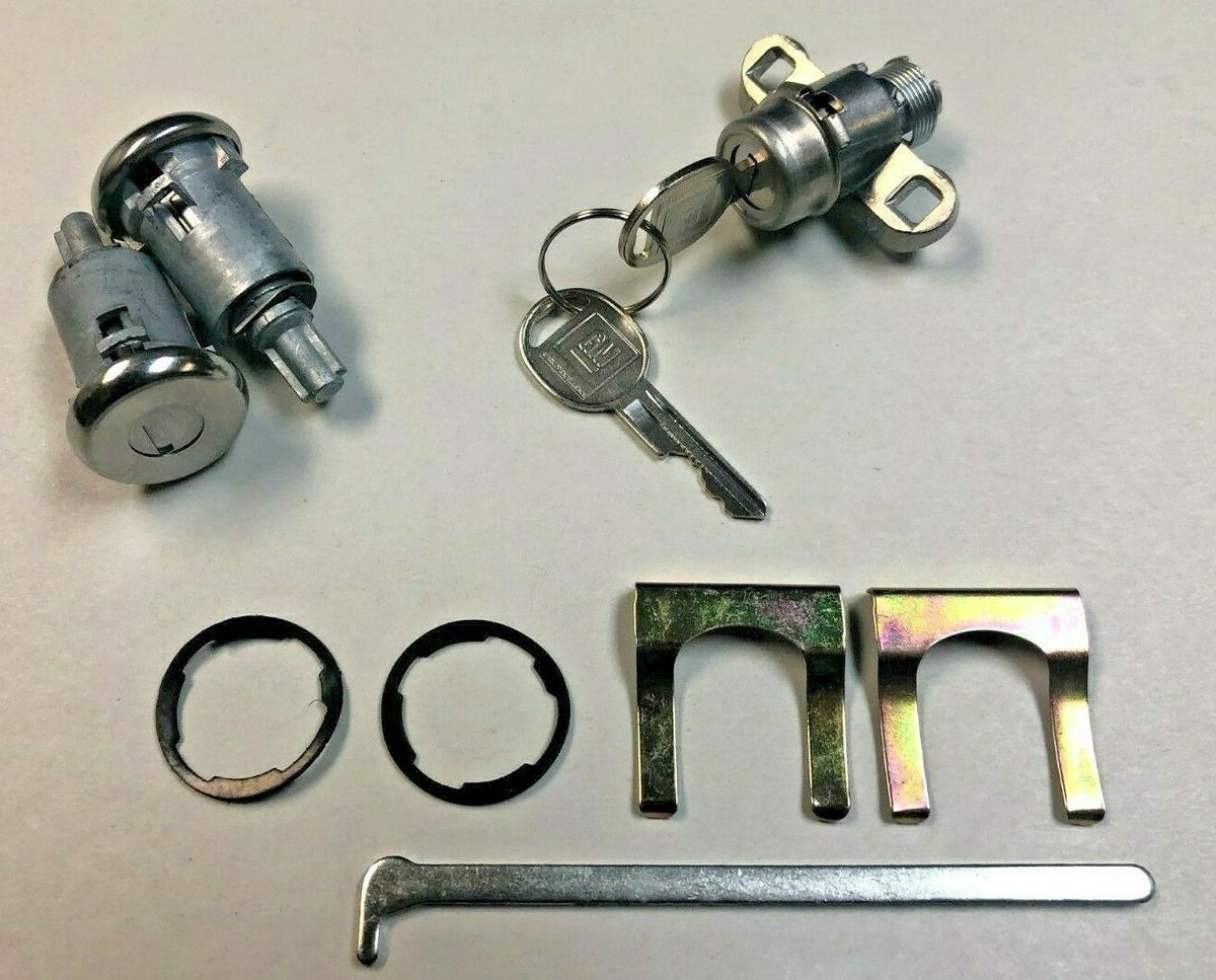 Door & Trunk Lock Set – Fits 1970–1973 Chevrolet Camaro