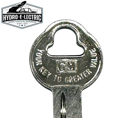 Complete OE Style Lock Set – Fits 1965 Buick Models; 1964–1965 Pontiac Models