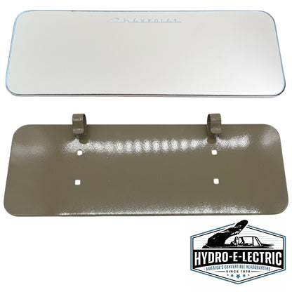 1955-1966 Chevrolet Accessory Interior Vanity Visor Mirror w/ Chevrolet Script