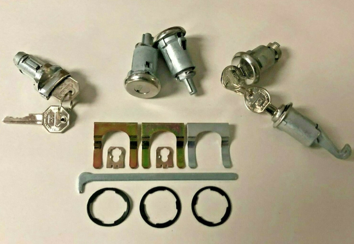 Complete OE Style Lock Set – Fits 1964 Chevrolet Bel Air, Biscayne and Impala