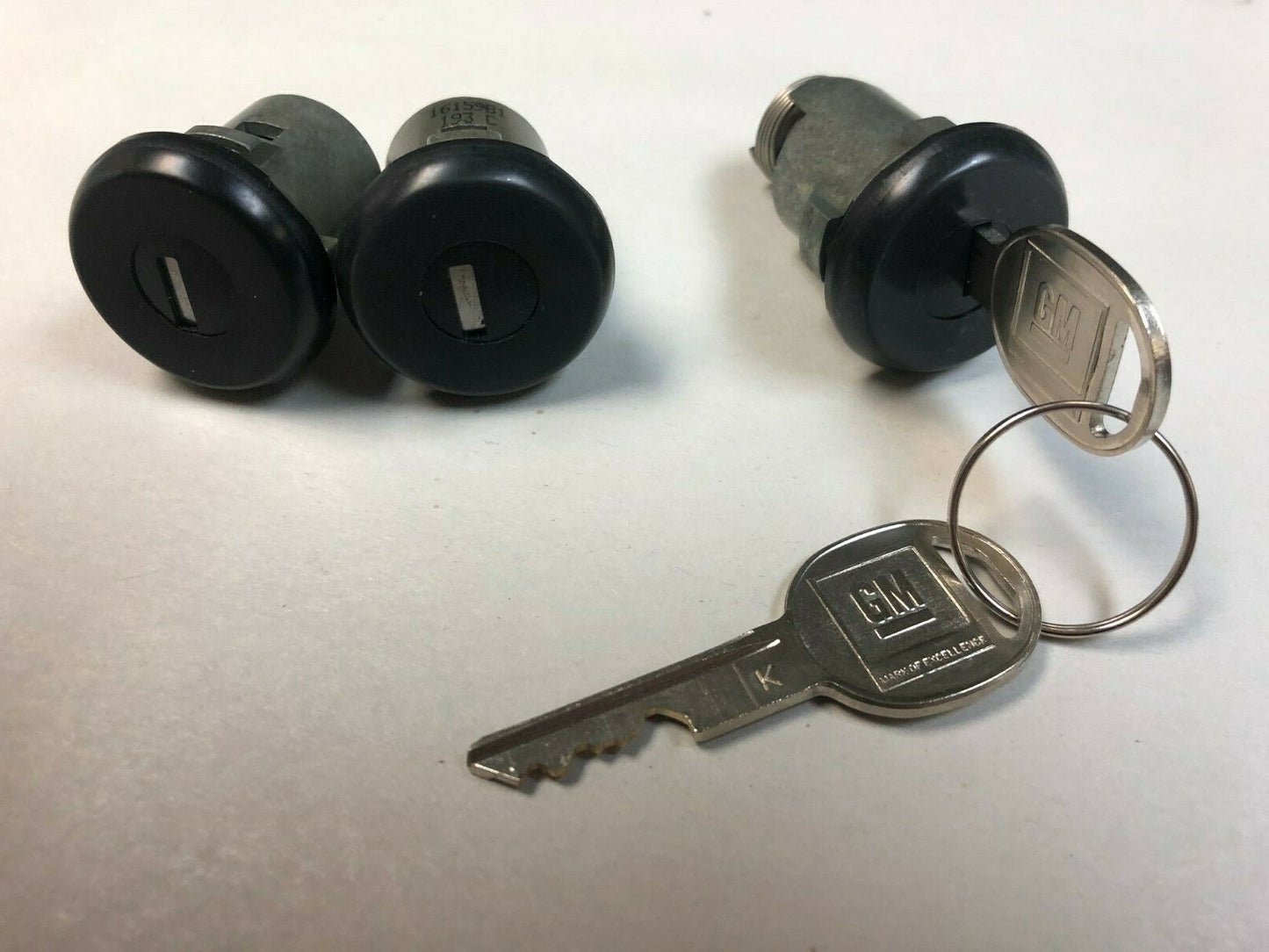 Black Door & Trunk Lock Set – Fits 1965–1996 Buick, Cadillac, Chevrolet, Oldsmobile and Pontiac Models