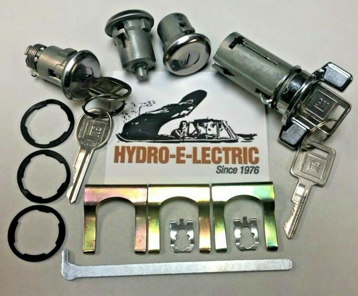 Ignition, Door & Trunk Lock Set – Fits 1979–1991 Buick and Chevrolet Models