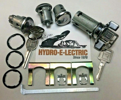 Ignition, Door & Trunk Lock Set – Fits 1979–1991 Buick and Chevrolet Models