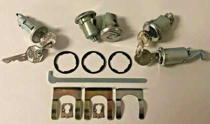 Complete OE style Lock Set with GM keys 1968 Camaro & Firebird