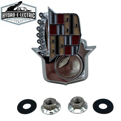 Recessed Trunk Lock, Bezel & Glove Compartment Lock Set – Fits 1964–1968 Cadillac Models