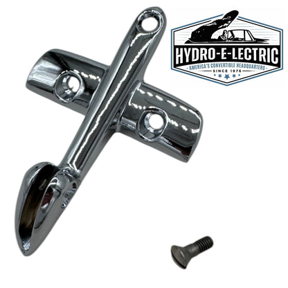 Chrome Interior Rear View Mirror Bracket 1962-1965 Chevy II & Nova
