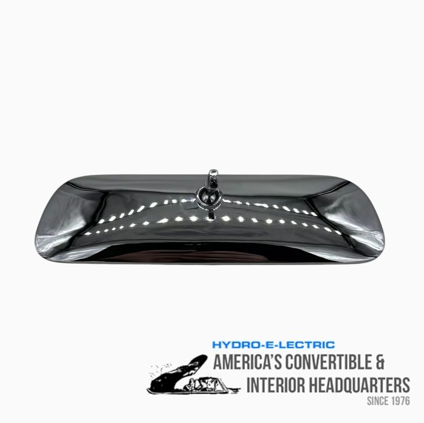 NEW 1962-1965 Chevy II & Nova Chrome Interior Rear View Mirror & Bracket Set