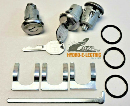 Door & Trunk Lock Set – Fits 1962–1996 Buick, Cadillac, Chevrolet, Oldsmobile and Pontiac Models