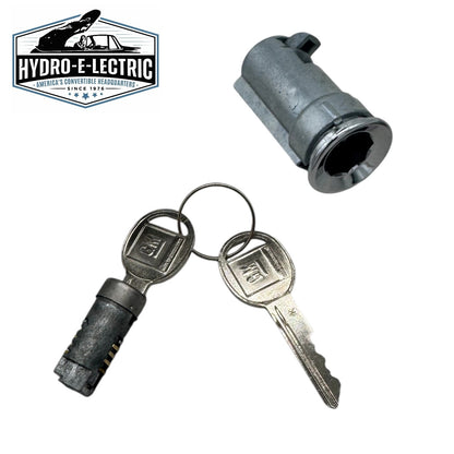 Glove Compartment Lock Assembly with GM Oval Keys – Fits 1968–1969 Pontiac Models