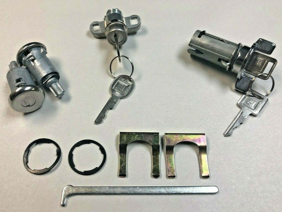 Ignition, Door & Trunk Lock Set – Fits 1970–1973 Chevrolet Camaro