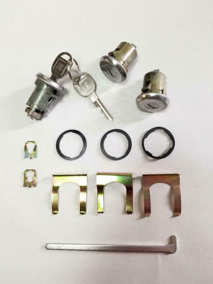 Ignition, Door & Trunk Lock Set – Fits 1979–1991 Buick and Chevrolet Models